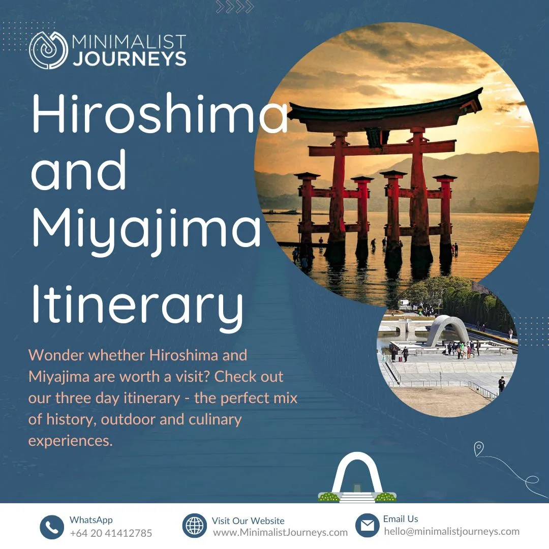Experience the Best of Hiroshima and Miyajima in Three Days