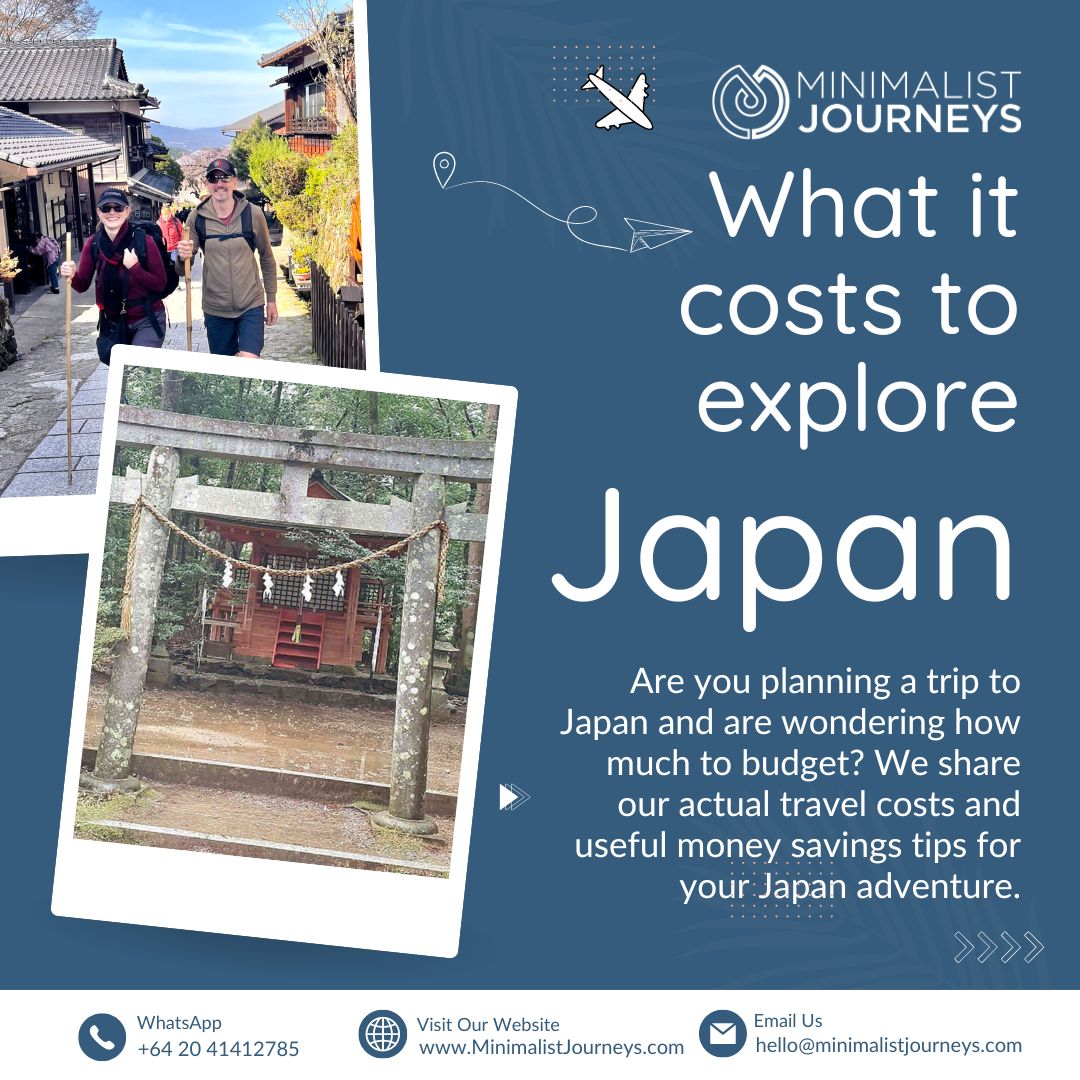 Travel Budget Japan: How much it costs and how to save
